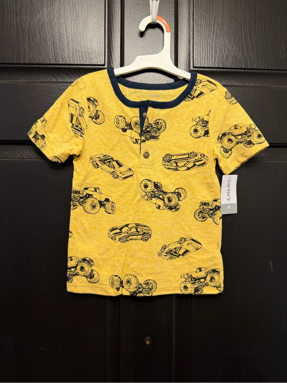 Carters boys 3M vehicle print T-Shirt New with tags
